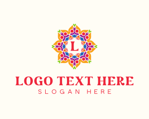 Plant - Colorful Flower Festival logo design