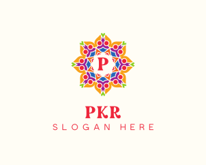 Festival - Colorful Flower Festival logo design