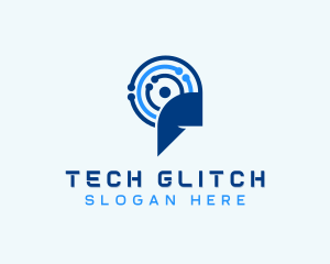 Tech AI Software logo design