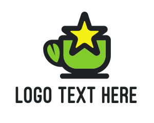 Matcha - Star Green Tea logo design
