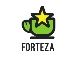 Star Green Tea logo design