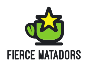 Star Green Tea logo design