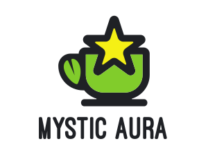 Star Green Tea logo design