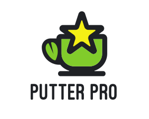 Star Green Tea logo design