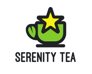 Tea - Star Green Tea logo design