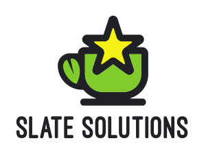 Star Green Tea logo design