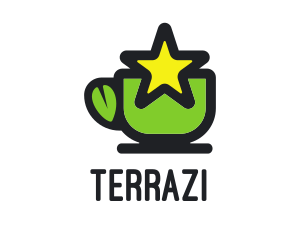 Star Green Tea logo design