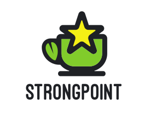 Star Green Tea logo design