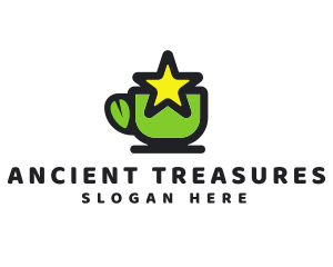 Star Green Tea logo design