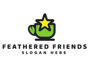 Star Green Tea logo design