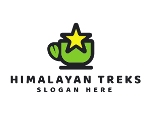 Star Green Tea logo design