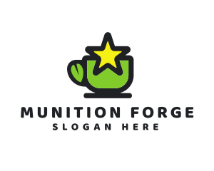 Star Green Tea logo design