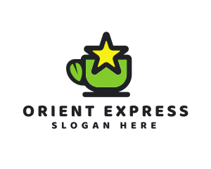 Star Green Tea logo design