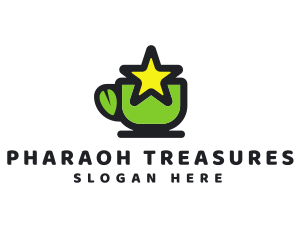 Star Green Tea logo design