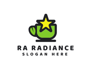 Star Green Tea logo design