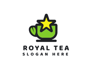 Star Green Tea logo design