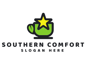 Star Green Tea logo design