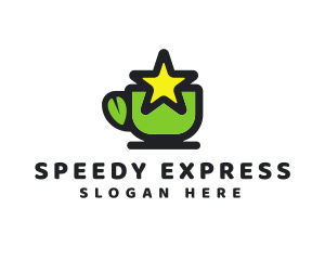 Star Green Tea logo design