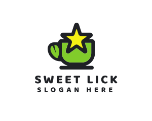 Star Green Tea logo design