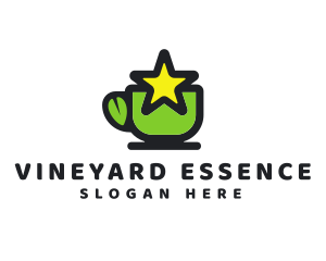 Star Green Tea logo design