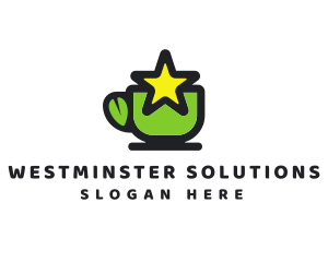 Star Green Tea logo design