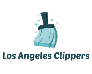 Tool - Cleaning Broom Sweeper logo design