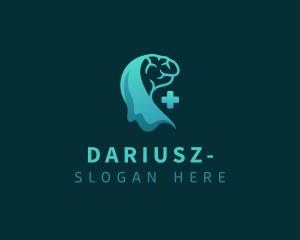 Psychology - Mental Brain Healthcare logo design