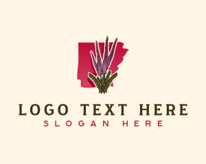 Fireweed - Ouachita Leadplant Flower logo design