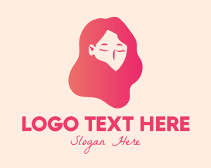 Beautiful - Pink Hairstyling Salon logo design