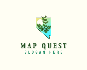 Nevada Sagebrush Plant logo design