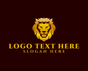 Vet - Premium Luxury Lion logo design