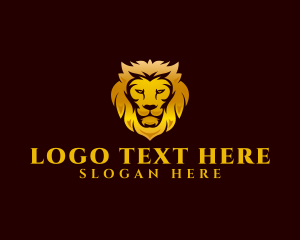 Premium Luxury Lion Logo