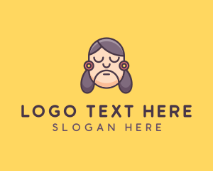 Sad Logo Template Editable Design to Download