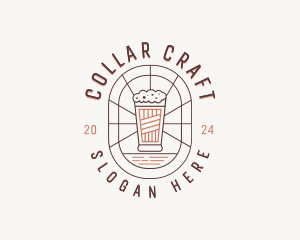 Pint Glass Brewery logo design