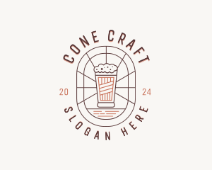 Pint Glass Brewery logo design