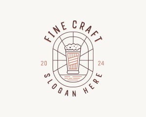 Pint Glass Brewery logo design