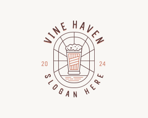 Pint Glass Brewery logo design