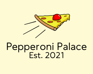 Pepperoni - Express Pizza Delivery logo design