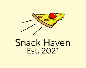 Snack Bar - Express Pizza Delivery logo design