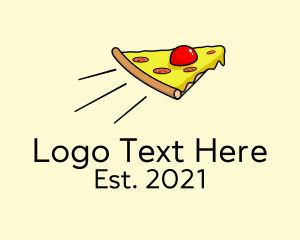 Delivery - Express Pizza Delivery logo design