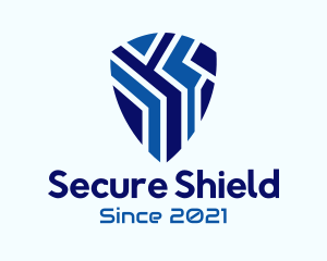 Antivirus - Antivirus Circuit Shield logo design