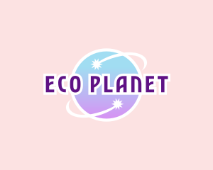 Planet - Astronomy Planet Orbit logo design