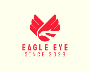 Flying Eagle Wings logo design