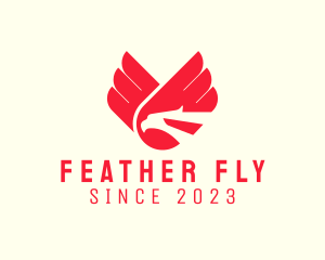 Flying Eagle Wings logo design