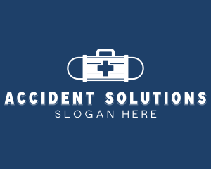 Accident - Medical Face Mask Emergency Kit logo design