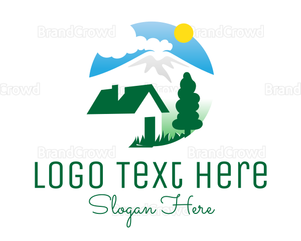 Mountain Cabin House Logo | BrandCrowd Logo Maker