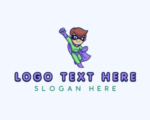 Cape - Mask Superhero Cape logo design