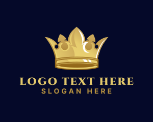 Deluxe - Royal King Crown logo design