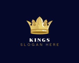 Royal King Crown logo design