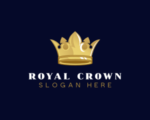 Royal King Crown logo design